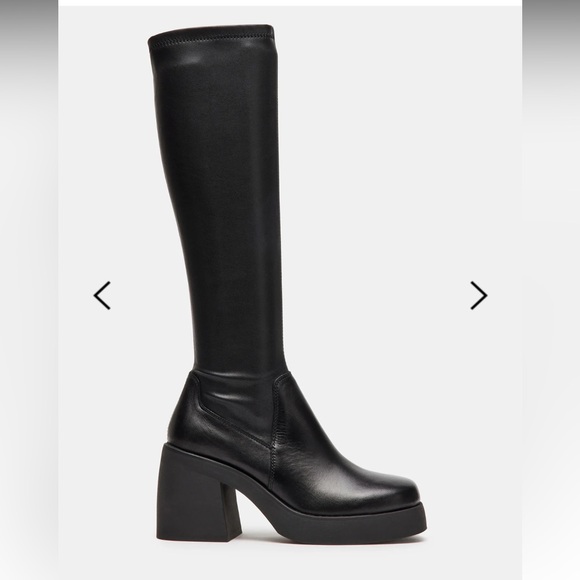 Berkleigh Black Steve Madden Boots - Picture 1 of 5